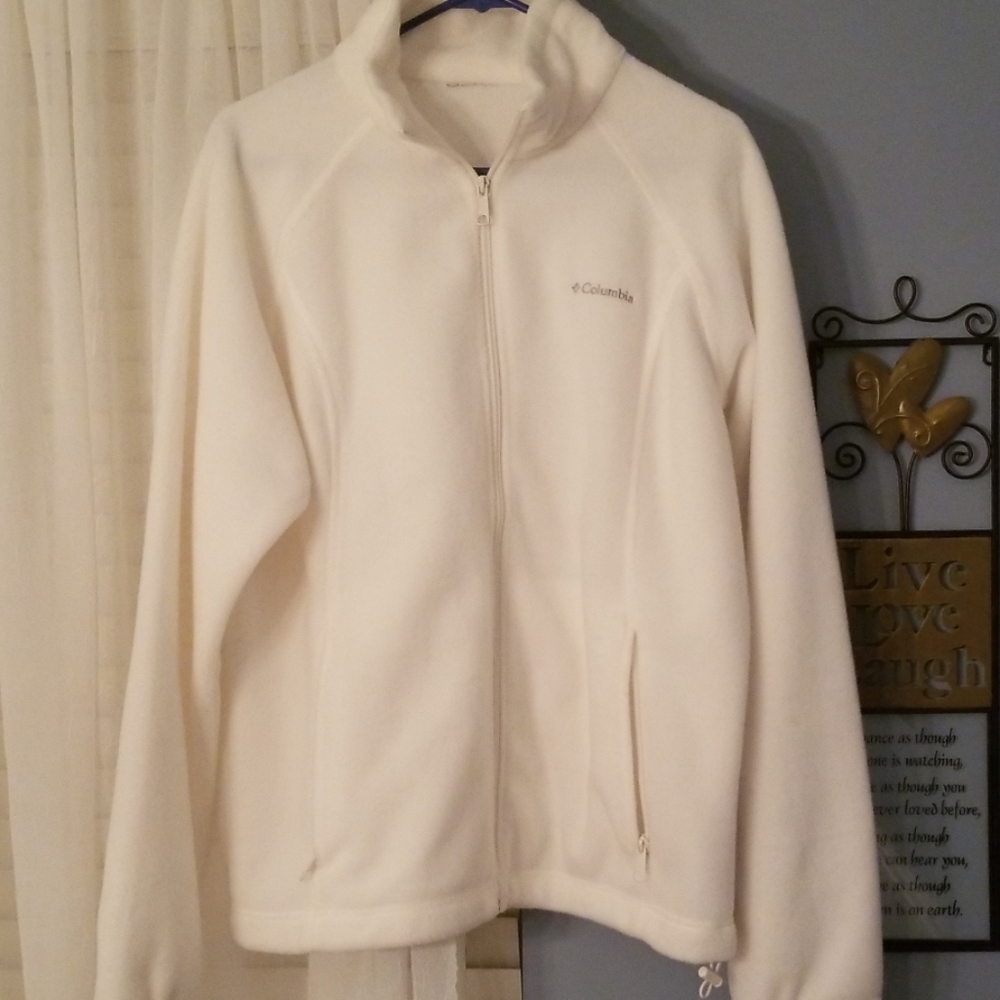 Columbia fleece full zip jacket